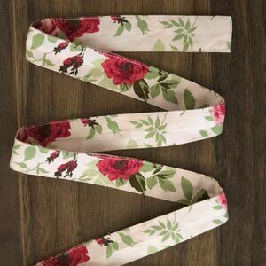 Gymboree ~ Teacher's Pet / Rose Floral ~ Fabric Belt {35"}